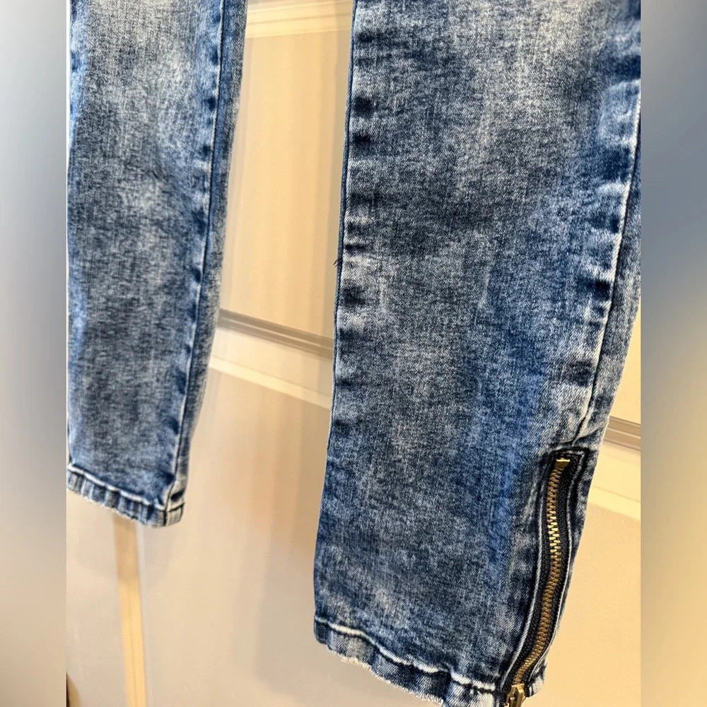 Hudson Jeans Kids Acid Wash‎ Blue Denim